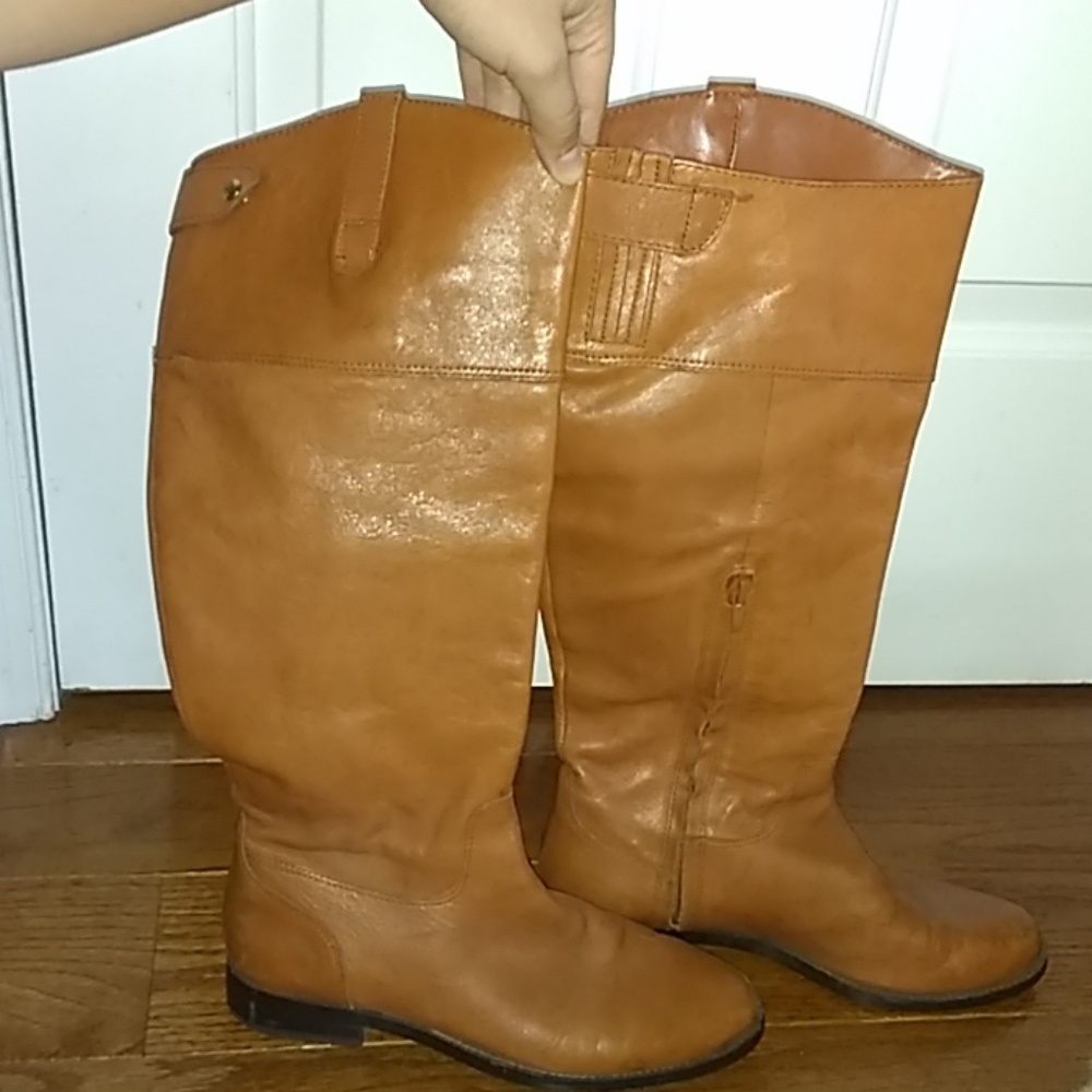 Ralph Lauren- Light brown riding boots